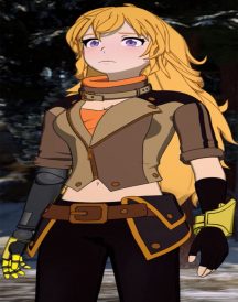 RWBY Volume 6 Yang Xiao Long Creem Cosplay Costume