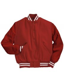 Red Letterman Jacket
