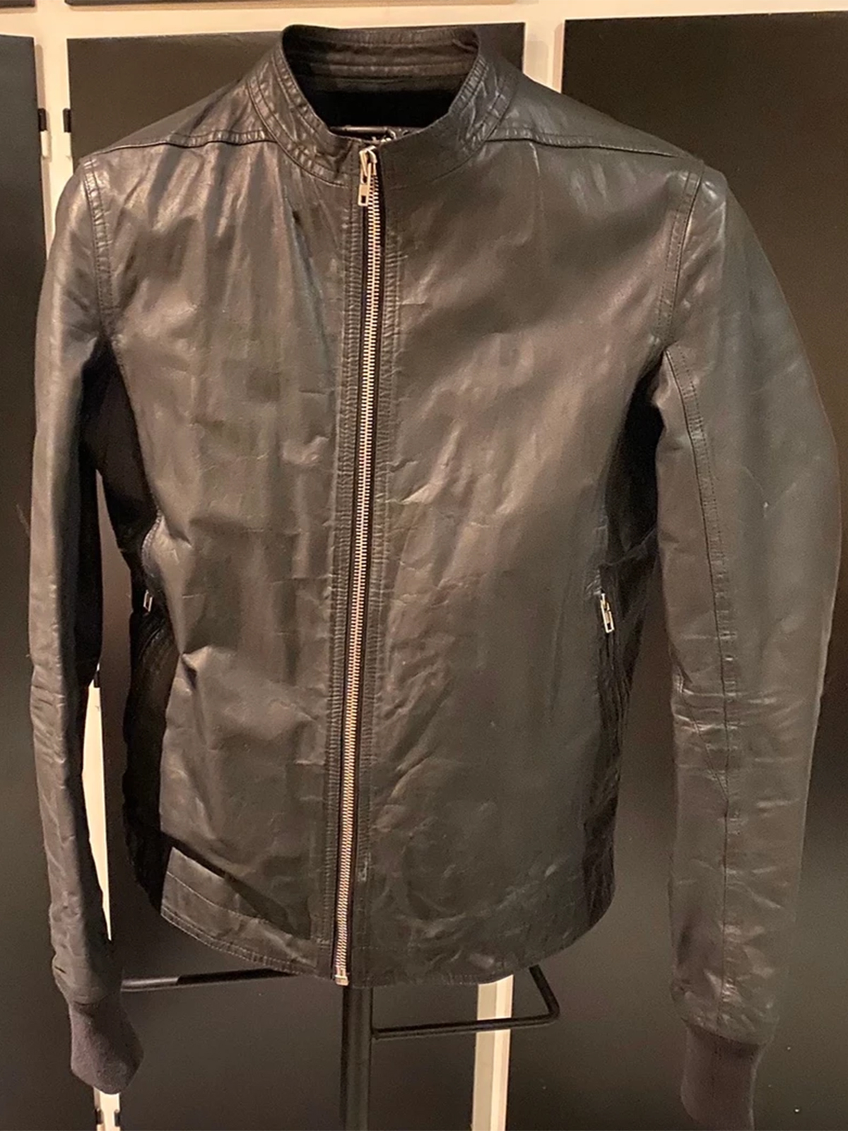 Rick Owens Sizing Leather Jacket