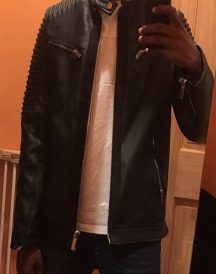 Robert Phillipe Newzealand Black Leather Jacket