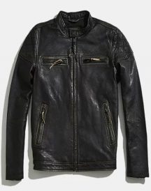 Rogue State Vintage Moto Leather Jacket