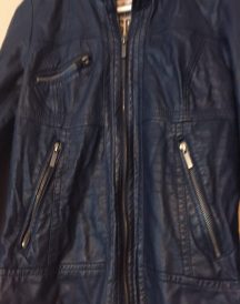 Route 66 Blue Zip Up Jacket