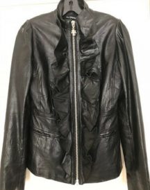 Royal Underground Black Leather Jacket