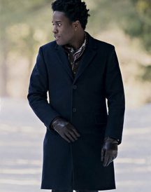 Shameik Moore Let It Snow Wool Coat