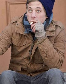 Shameless Lip Gallagher Brown Cotton Jacket