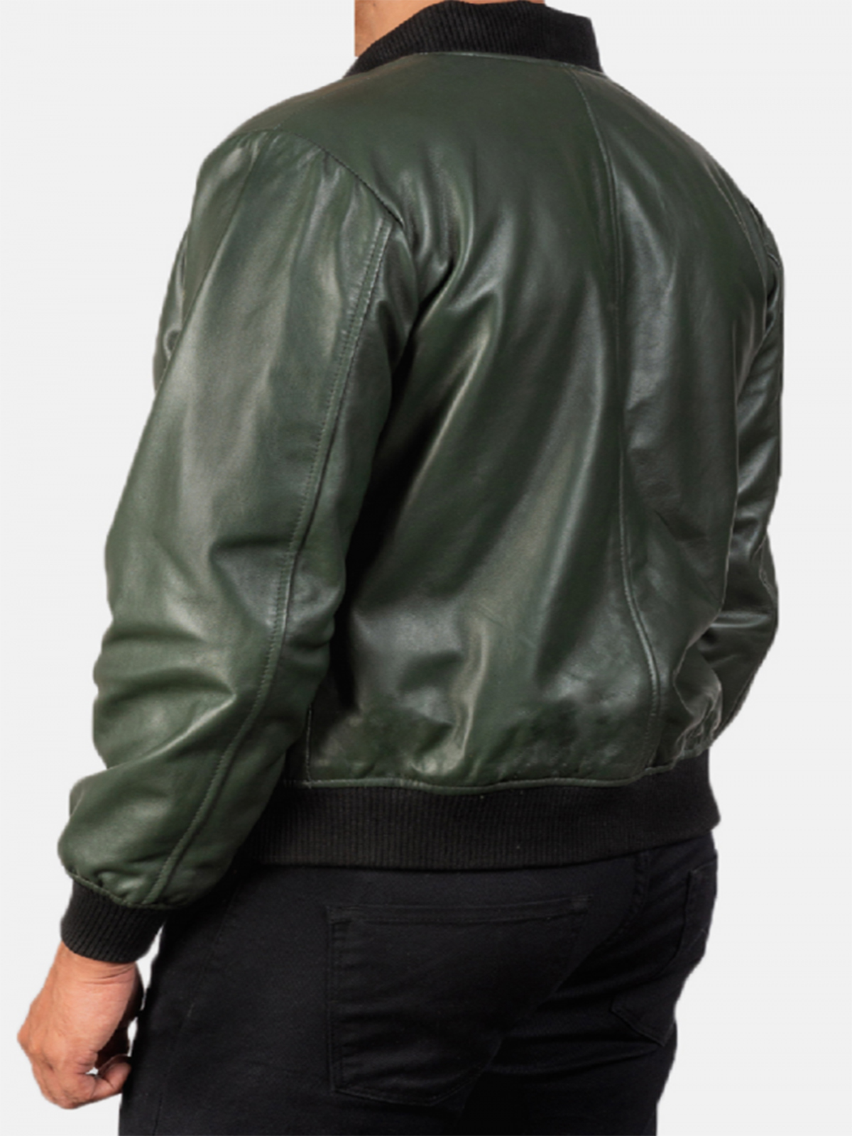 Shane Green Bomber Leather Jacket