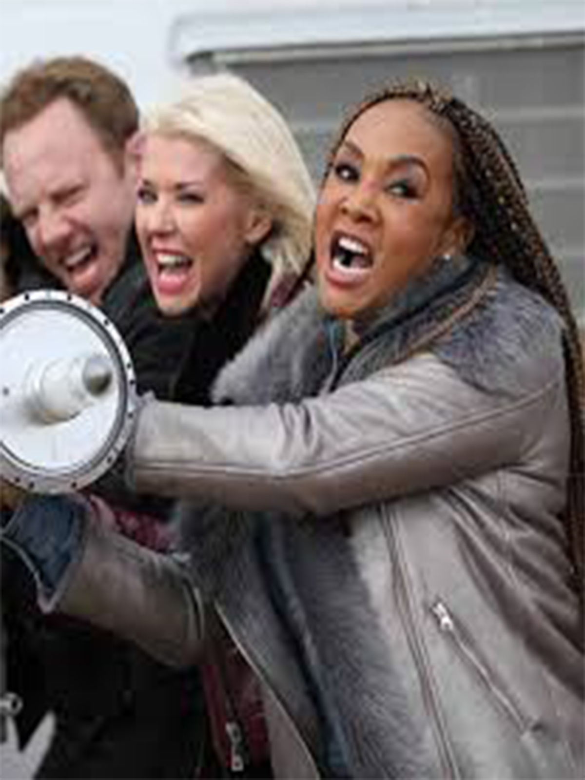 Sharknado 6 Vivica A Fox Shearling Jacket