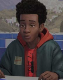 Spiderman Into The Spider Verse Miles Hoodie Jacket