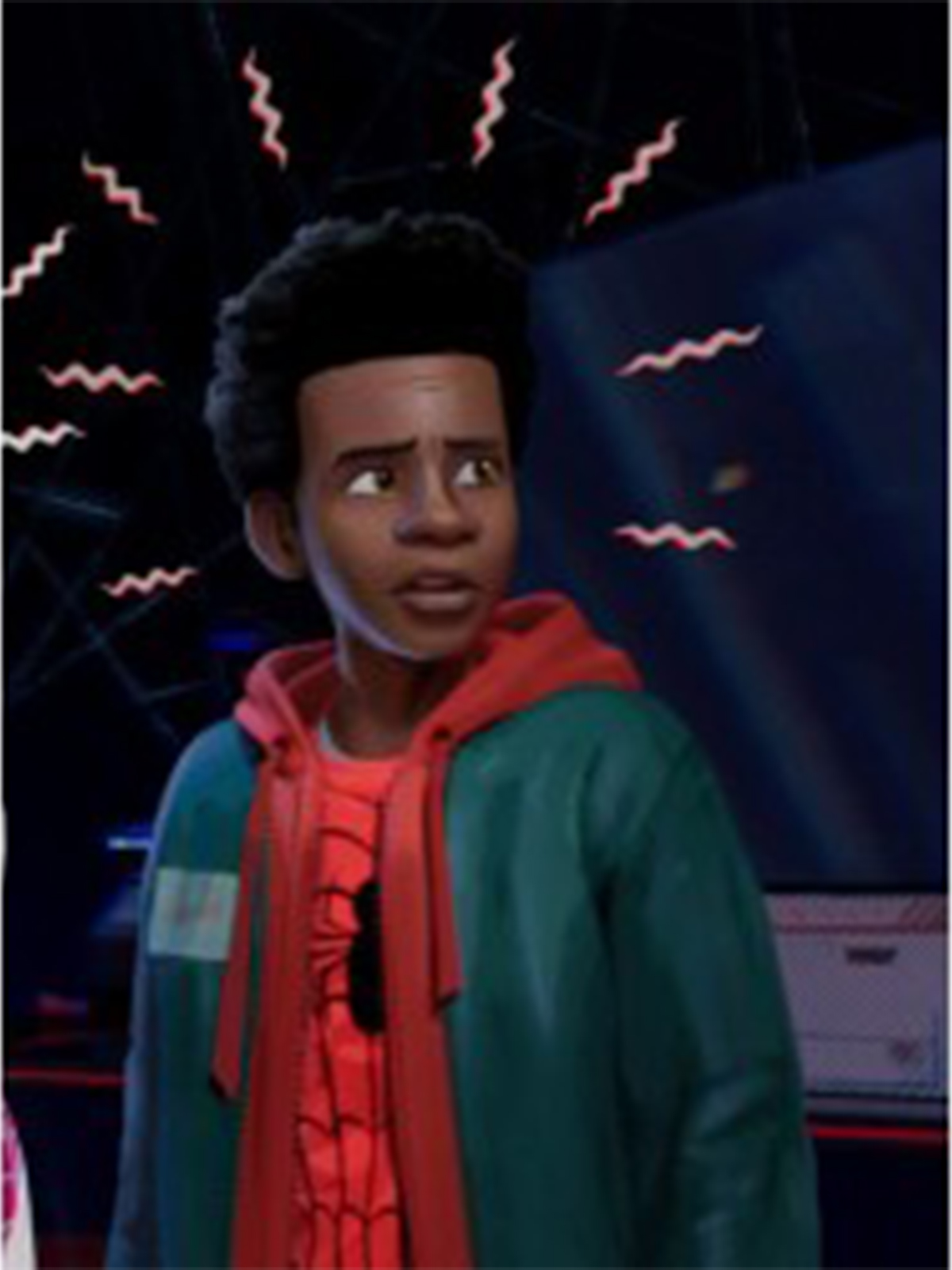 spider verse miles hoodie