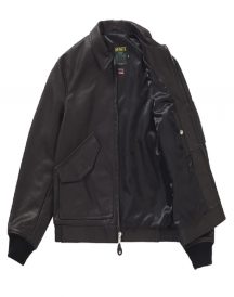 Supreme Schott Black Tanker Jacket