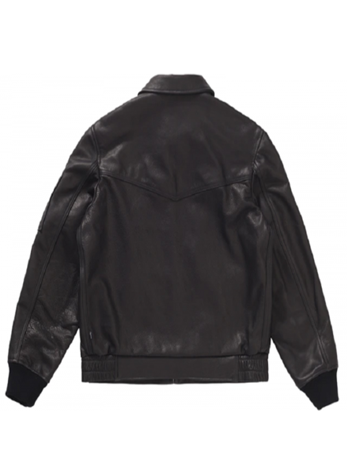 Supreme Schott Black Tanker Leather Jacket