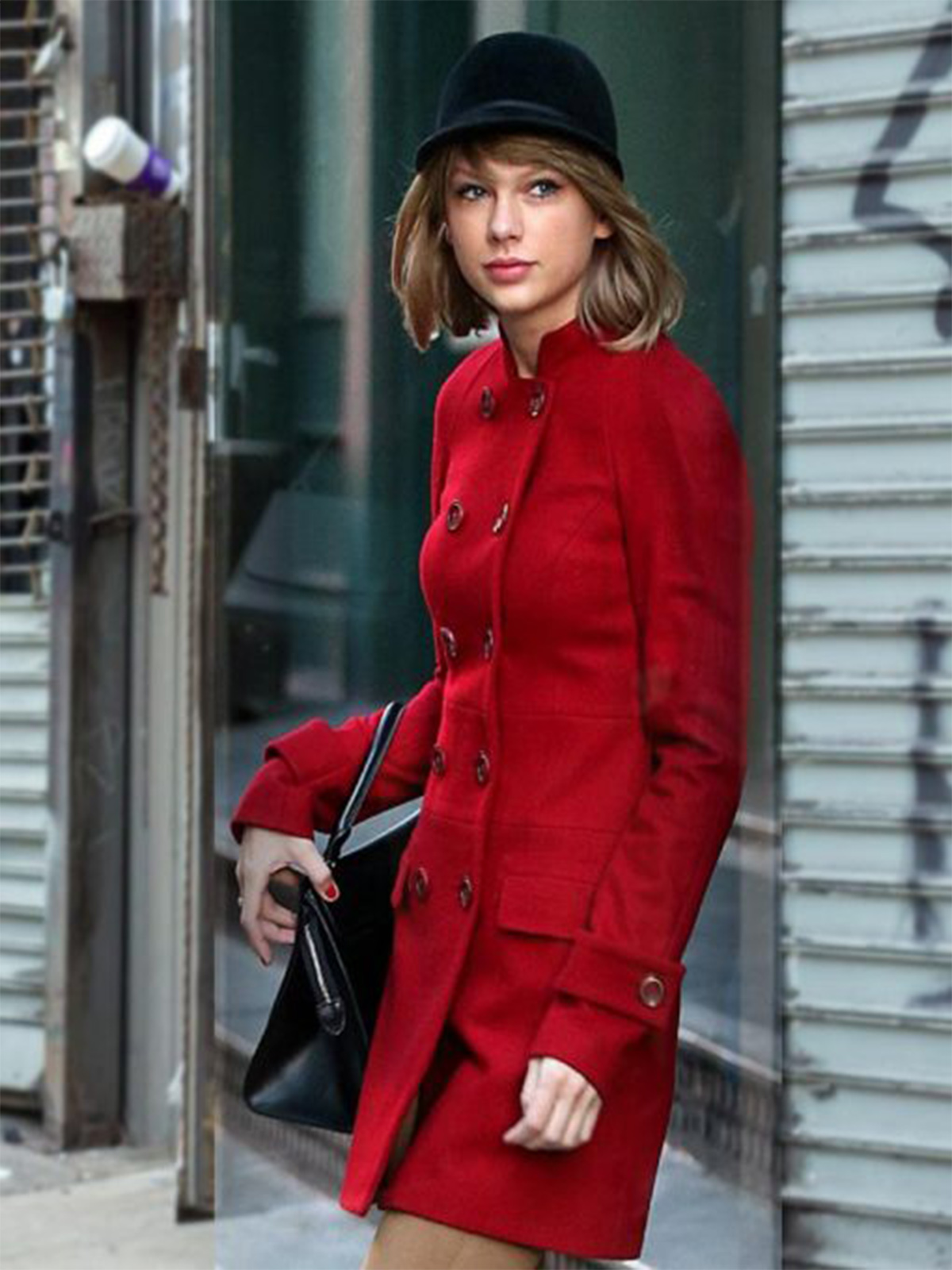 Taylor Swift Red Double Coat