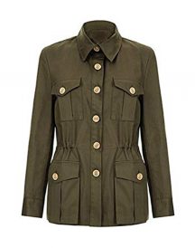 The Tracker Road Master Olive Cotton Jacket