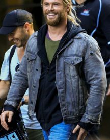 Thor Ragnarok Chris Hemsworth Denim Jacket