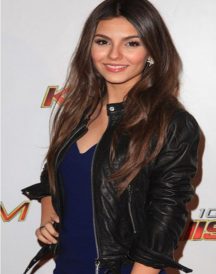 Victoria Justice Black Jacket