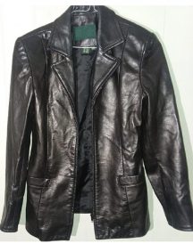 Vintage Danier Black Leather Jacket