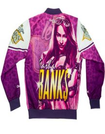 WWE Sasha Banks Retro Fanimation Jacket