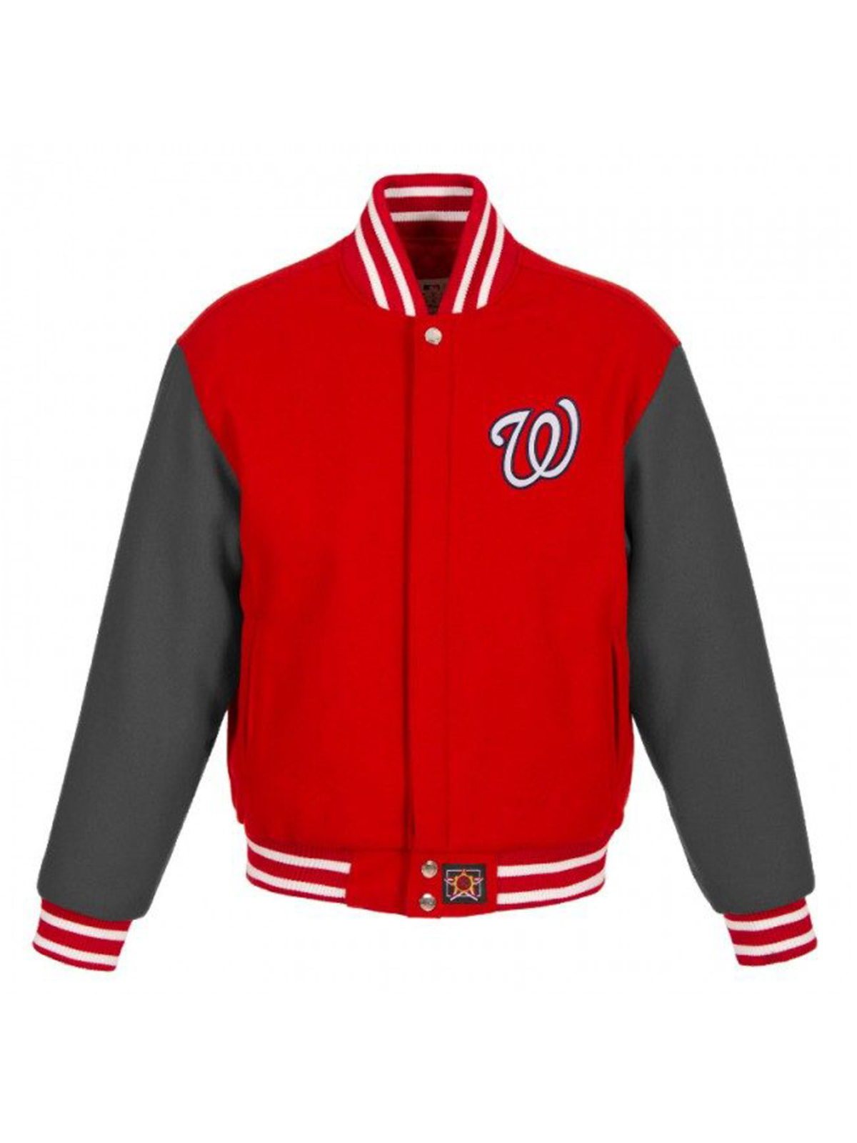 Washington Nationals Wool Baseball Varsity Jacket