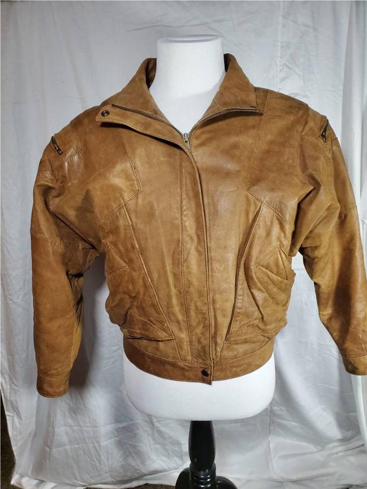 Winlit Brown Leather Jacket