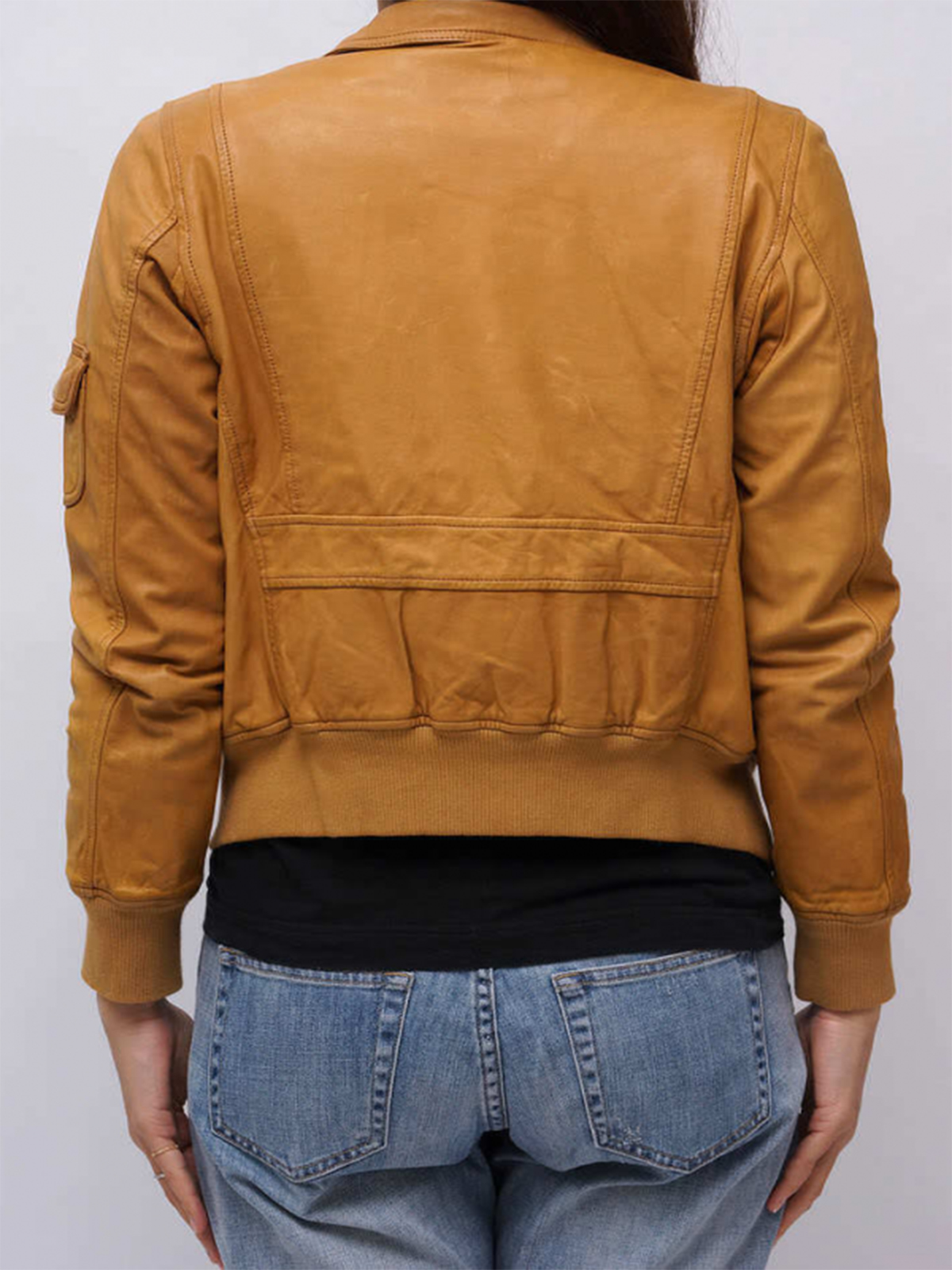 Women Sisii G-1 Leather Jacket