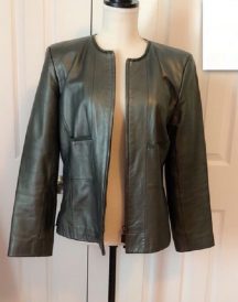 Womens Doncaster Brown Leather Jacket