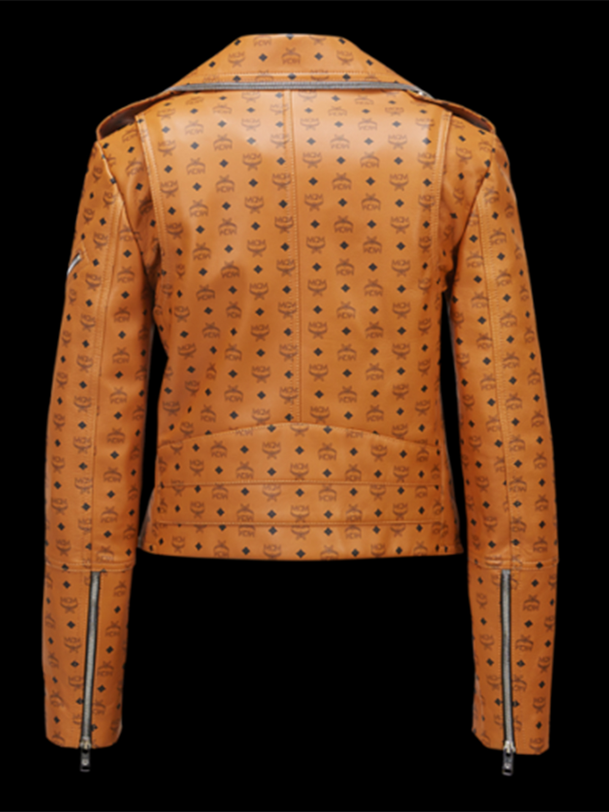 Women’s Print Rider Leather Jacket