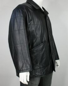 YSL Black Field Yves Saint Leather Jacket
