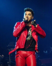 Adam Lambert Concert 2020 Red Jacket