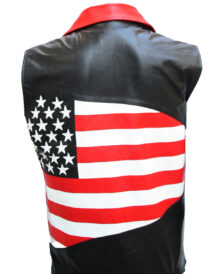 American Flag Mens Womens Biker Vest American Flag Mens Womens Biker Vest