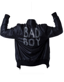 Bad Boy Bad Girl New Style Black Leather Jacket