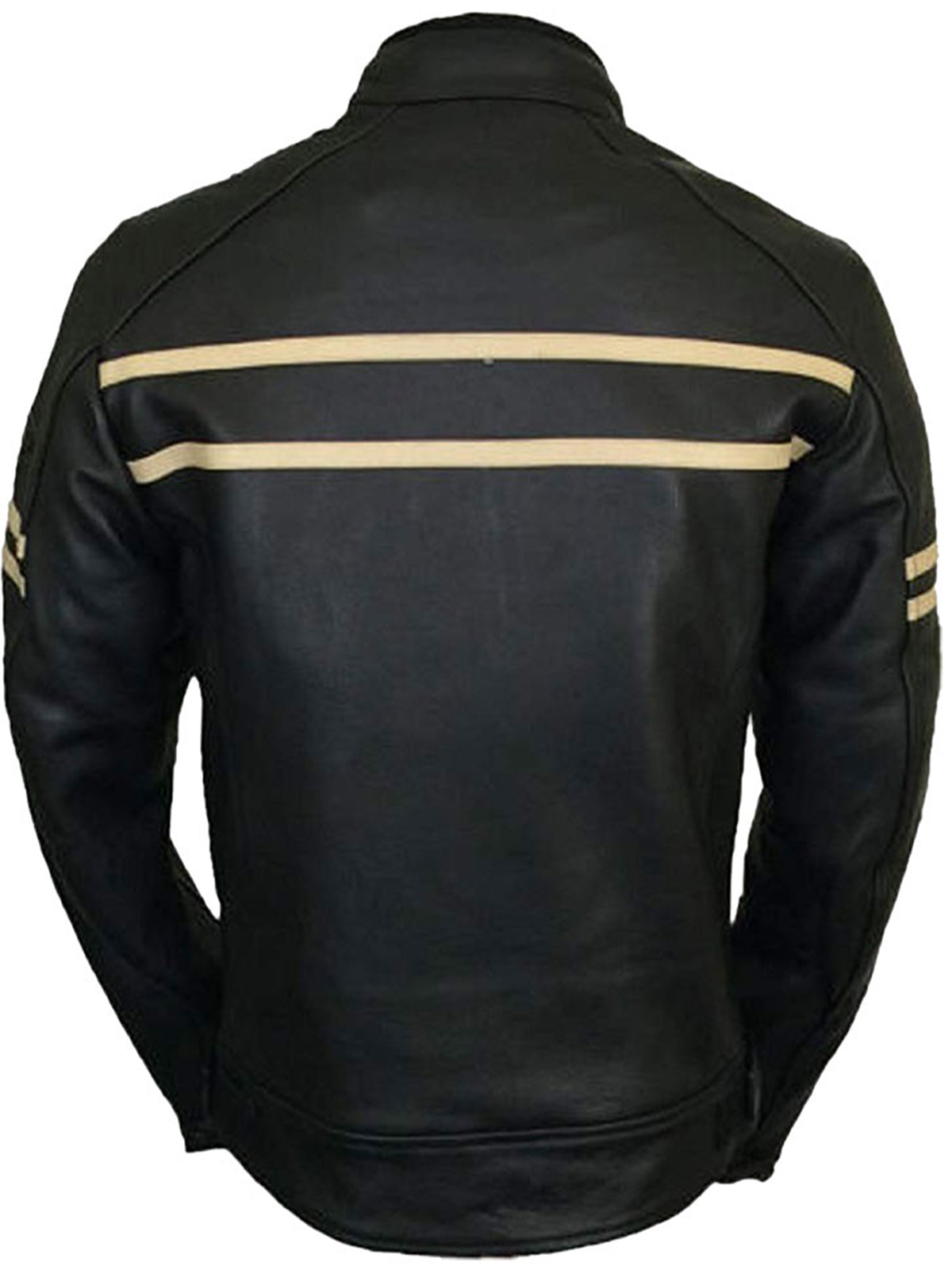 Cafe Racer Cruiser Retro Real Leather Vintage biker Jacket