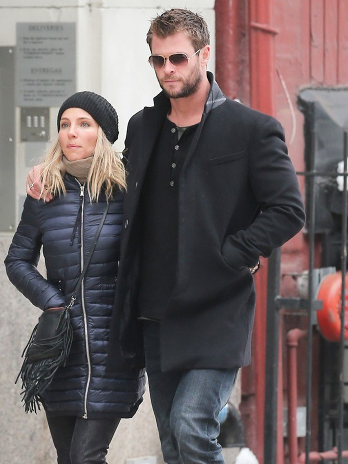 Chris Hemsworth Blend Coat