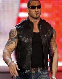 Dave Bautista WWE Black Vest