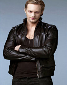 Eric Northman True Blood Black Leather Biker jacket