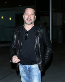 Eric Singer Black Leather Jacket