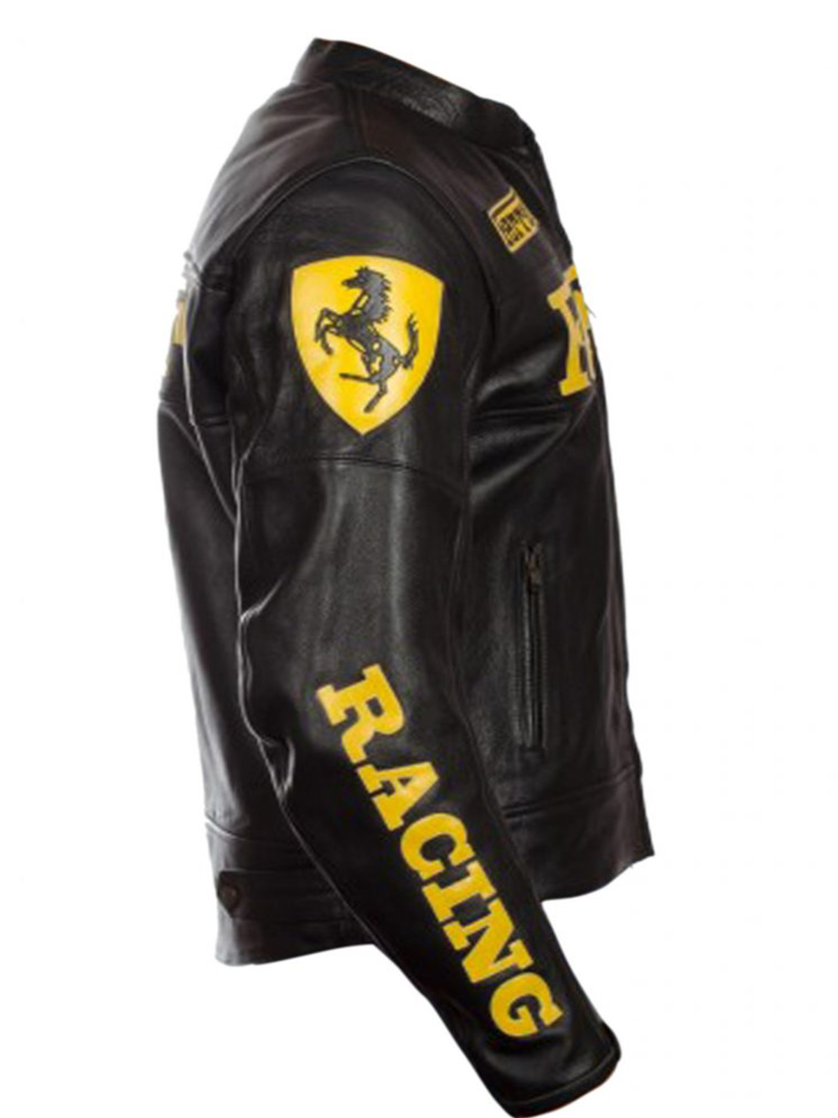 Ferrari Motorcycle Black Jacket