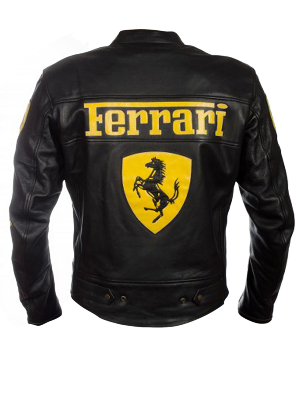 Ferrari Motorcycle Black Jacket