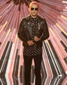 Jared Leto Suicide Squad Joker MTV Leather Jacket