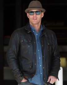 Jensen Ackles Classic Leather Jacket