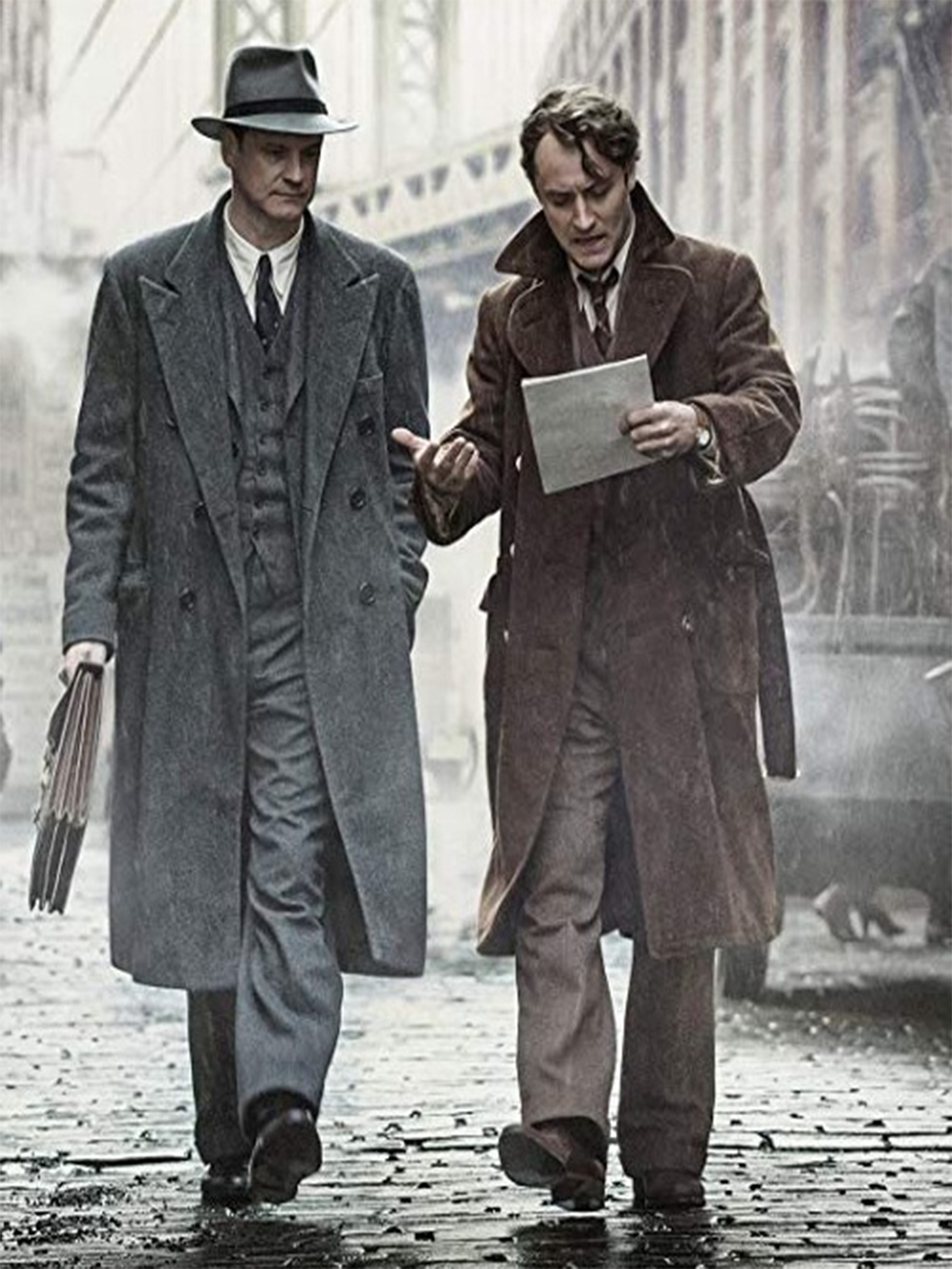 Jude Law Genius Wolfe Coat