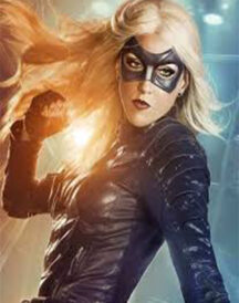 Katie Cassidy Black Canary Slim Fit Jacket Arrow Season 5