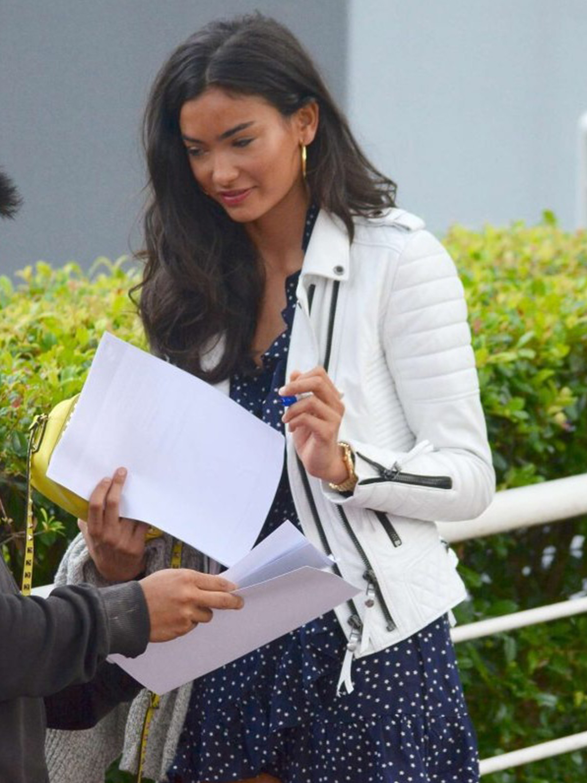 Kelly Gale Model Leather Jacket