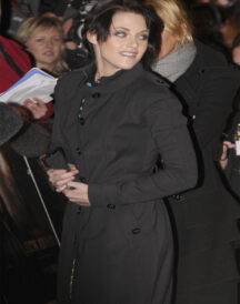 Kristen Stewart Dashing Black Coat