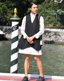 Margaret Qualley Women’s Stylish Casual Cotton Vest