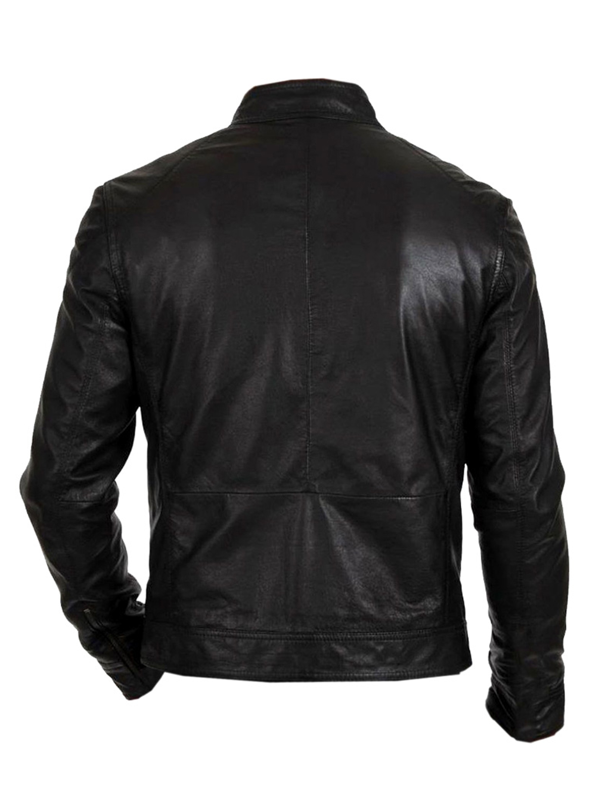 Men’s Biker Hunt Real Leather Motorcycle Jacket