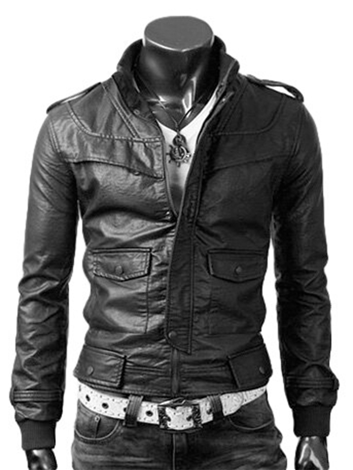 Slim Black Jacket
