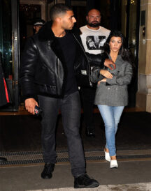 Younes Bendjima b3 Black Shearling Winter Jacket For Men Younes Bendjima b3 Black Shearling Winter Jacket For Men