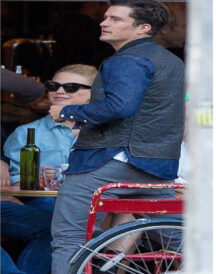 Actor Orlando Bloom Vest Actor Orlando Bloom Vest