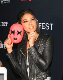 Alexandra Shipp Leather Jacket