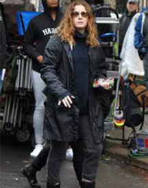 Amy Adams The Woman in the Window Blue Coat Amy Adams The Woman in the Window Blue Coat